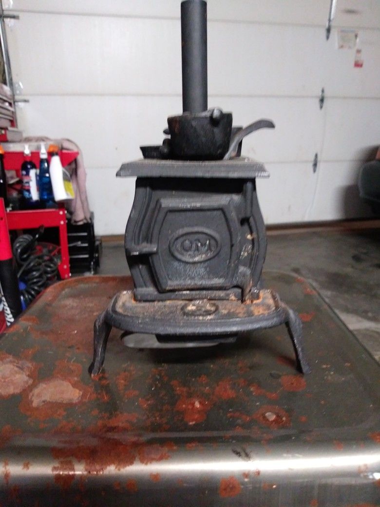 Antique Miniature Cast-iron Stove