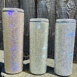 Brand New Stainless Steel Slurp Tumbler with Screw on lid 20/30 OZ Double-Insulated Tumbler With Straw - $60 each /$150 for 3