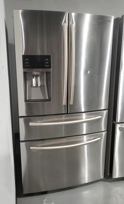 Samsung 4-Door Stainless Steel Fridge
