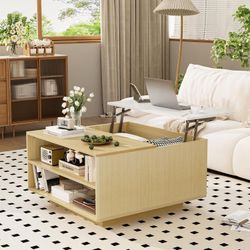 ​💥 BRAND NEW IN BOX! Modern Lift-Top Coffee Table with Hidden Storage – ONLY $80! 😱🎉