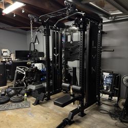 Squat Rack🔹All In One Home Gym🔹Dual Cable Machine🔹FREE DELIVERY