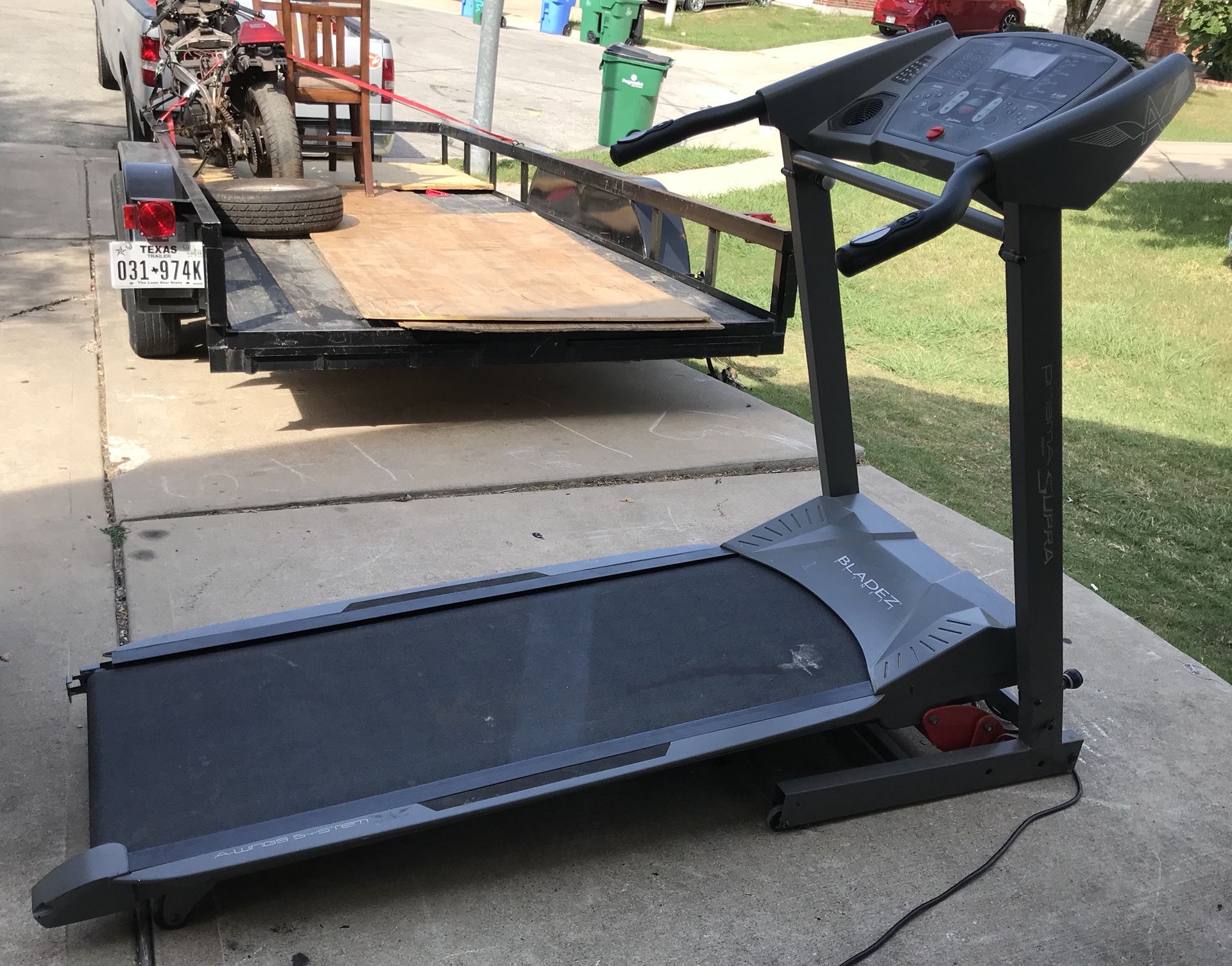 Bladez Fitness Prisma Supra Folding Treadmill