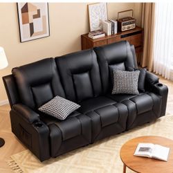3 seat Sofa ( Reclining Sides ) Cup Holders 