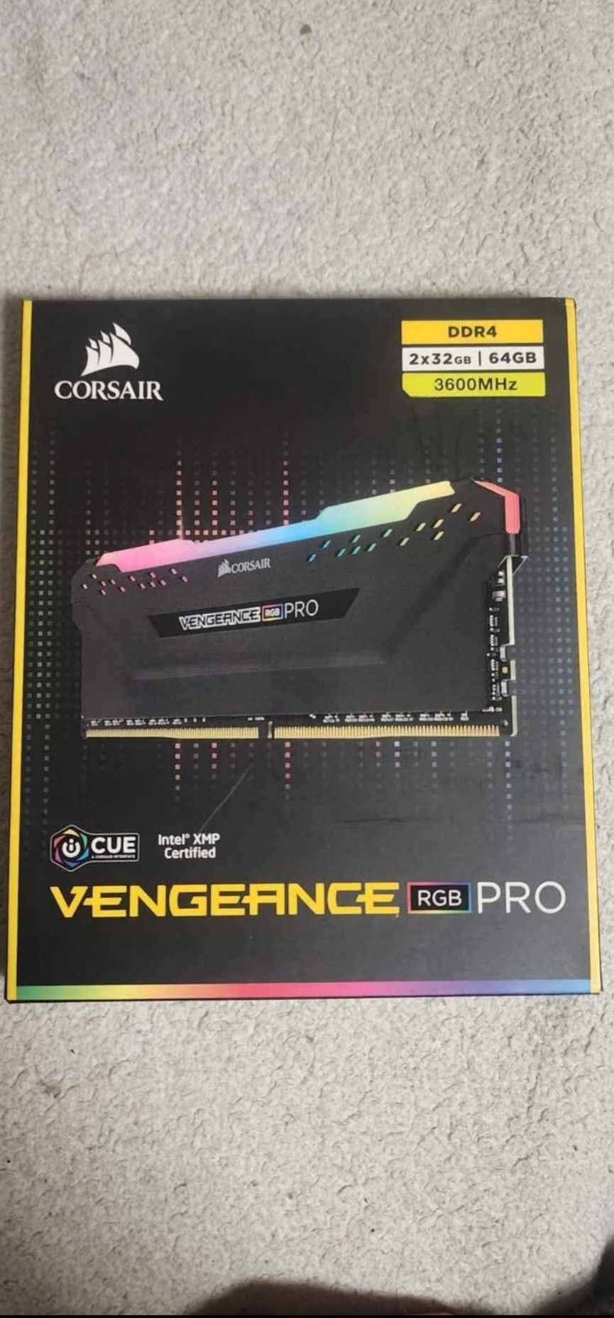 Corsair Vengeance Rgb Pro 64gb (2x32) DDR4