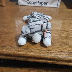 TY Beanie Babies "Prance The Cat" Large Size Mint 