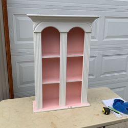 Pink and white Shelf