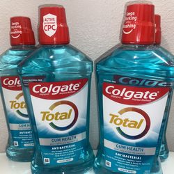 Colgate Gum Health Alcohol Free Mouthwash - Clean Mint - 33.8 fl oz $4.00 each  