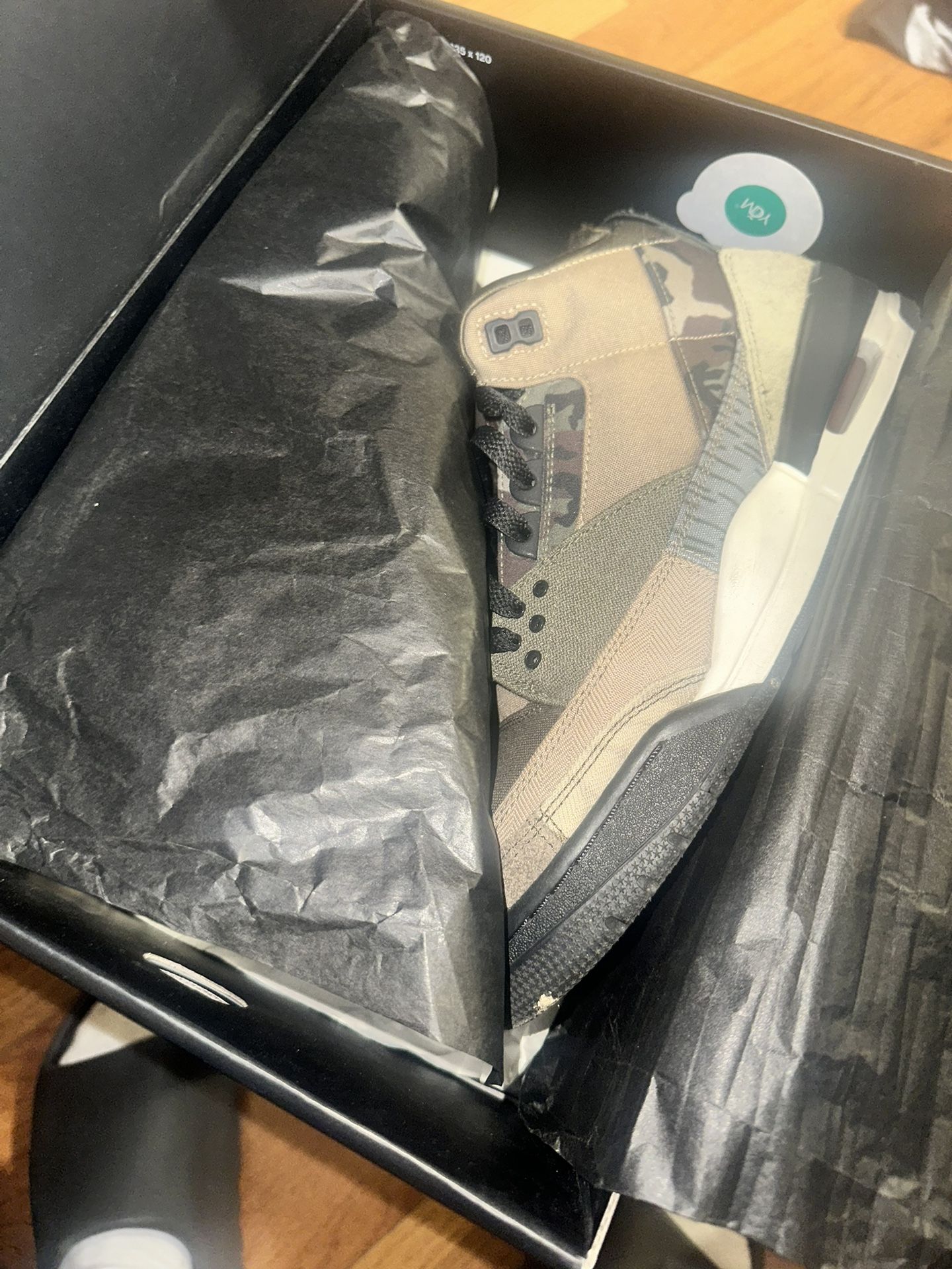 Air Jordan 3 Patchwork Size 10