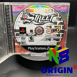 NOT WORKING, DEFECTIVE DISC, NEEDS RESURFACING NFL Street - Sony PlayStation 2 PS2 Game - Disc Only