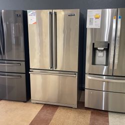 Viking Counter Depth Stainless Steel French Door Refrigerator 💸💸