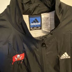 2000 Adidas Bucs Jacket Buccaneers Windbreaker 