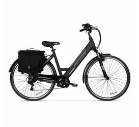 Hyper Bicycles 36V Class 2700C Electric Commuter E-Bike, Adult Ages 13+, Pedal-Assist, 250W Motor, Black