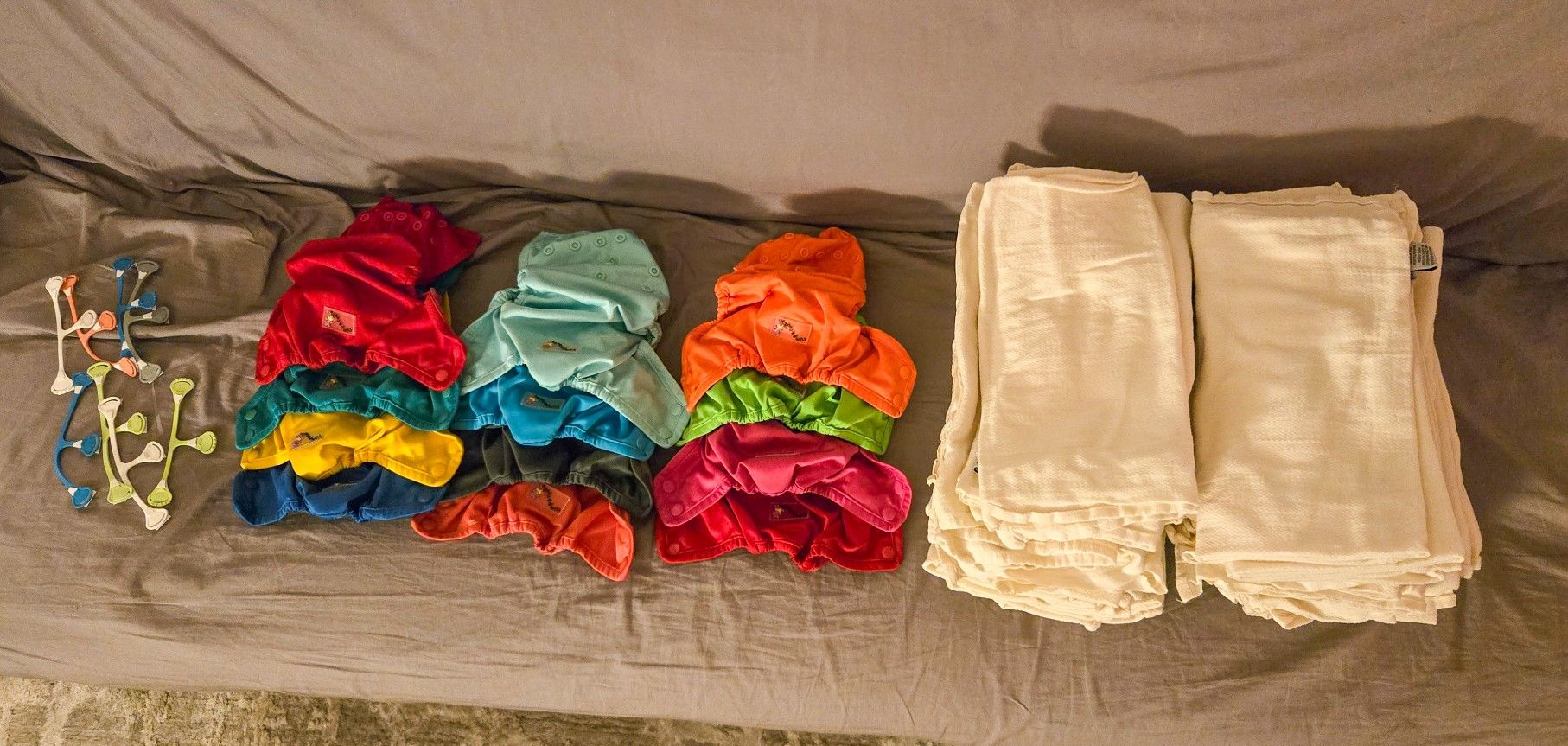 Newborn Cloth Diaper Lot