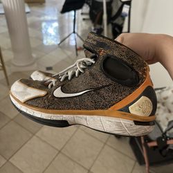 [Used] Nike Zoom Huarache 2k4 Kobe Black Gold