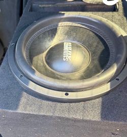 12 inch sundown sub woofer&box