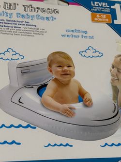 New baby pool float floaty novelty toilet
