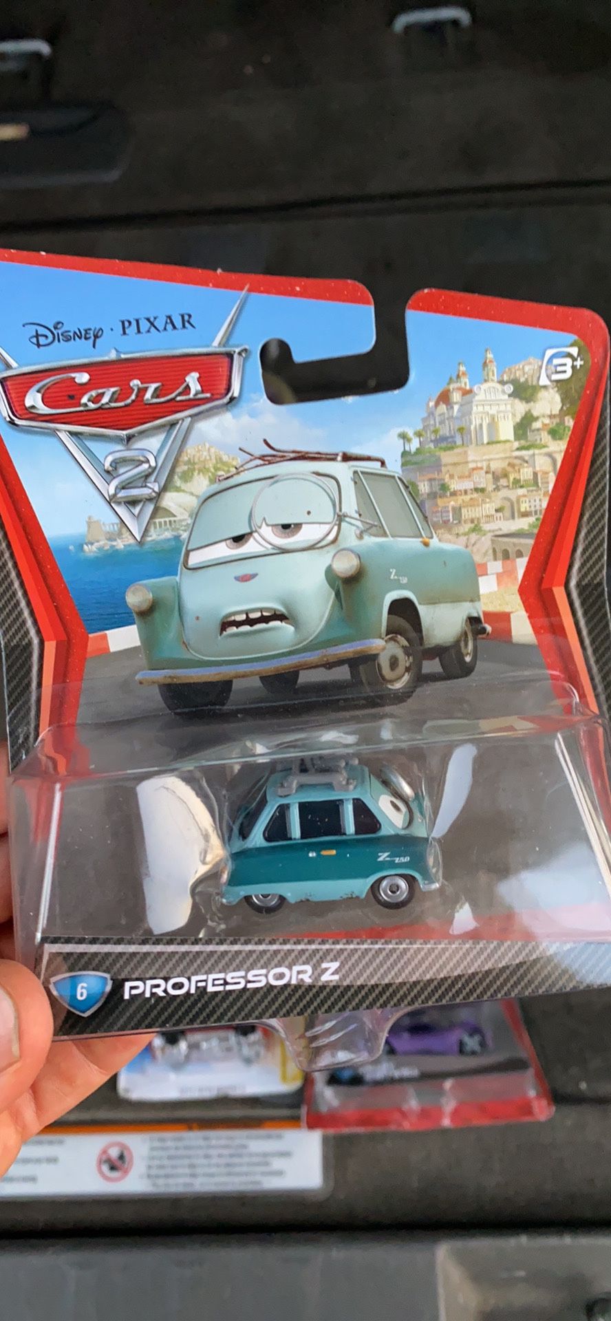 Disney Pixar Cars 2 Professor Z #6 diecast Zündapp Janus car by Mattel