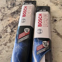NEW Bosch windshield wipers
