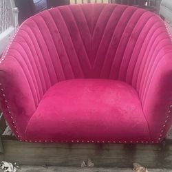 Red special order animal loveseat