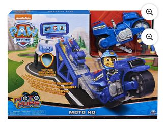 PAW Patrol Moto Pups Moto HQ with Chase and Motorcycle with Ramp! - Nickelodeon