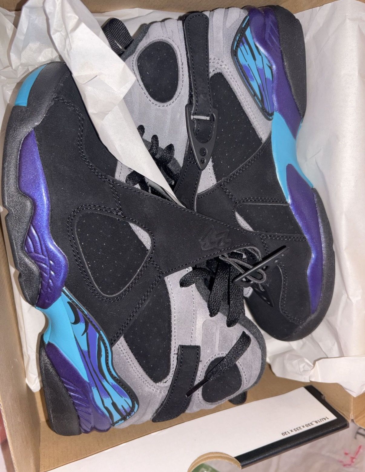 Jordan Aqua 8 Size 7