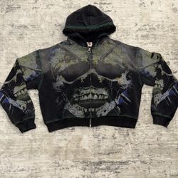 Vale Gravedigger Zip Up Hoodie Brand New