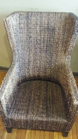 100% Wicker Chair Set