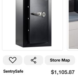 50% OFF - SentrySafe 6.0 cu ft Safe Box w/ Digital Lock & Shelves