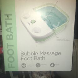 Bubble Massage Foot Bath