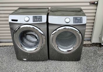Samsung Front Load Washer and Dryer Set