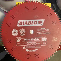 Diablo 10” 80 Teeth Ultra Finish Mitre Saw Blade 