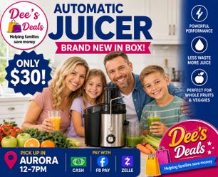 Automatic Juicer BRAND NEW IN BOX ONLY $30