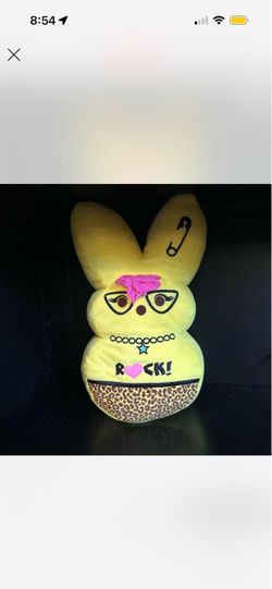 Peeps Rock Bunny Plush Toy