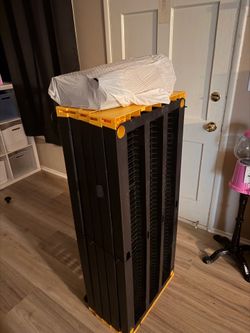 Storage shelves
