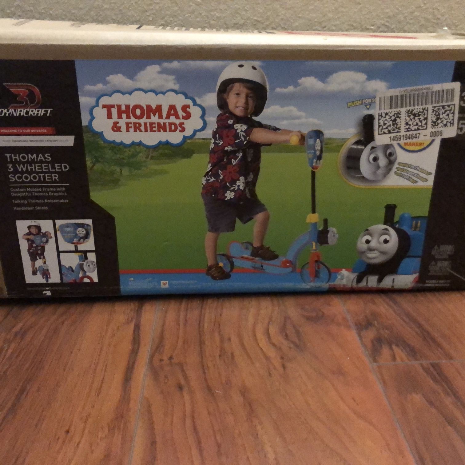Thomas And Friends Dynacraft 3-wheel Scooter Brand New And Sealed Go