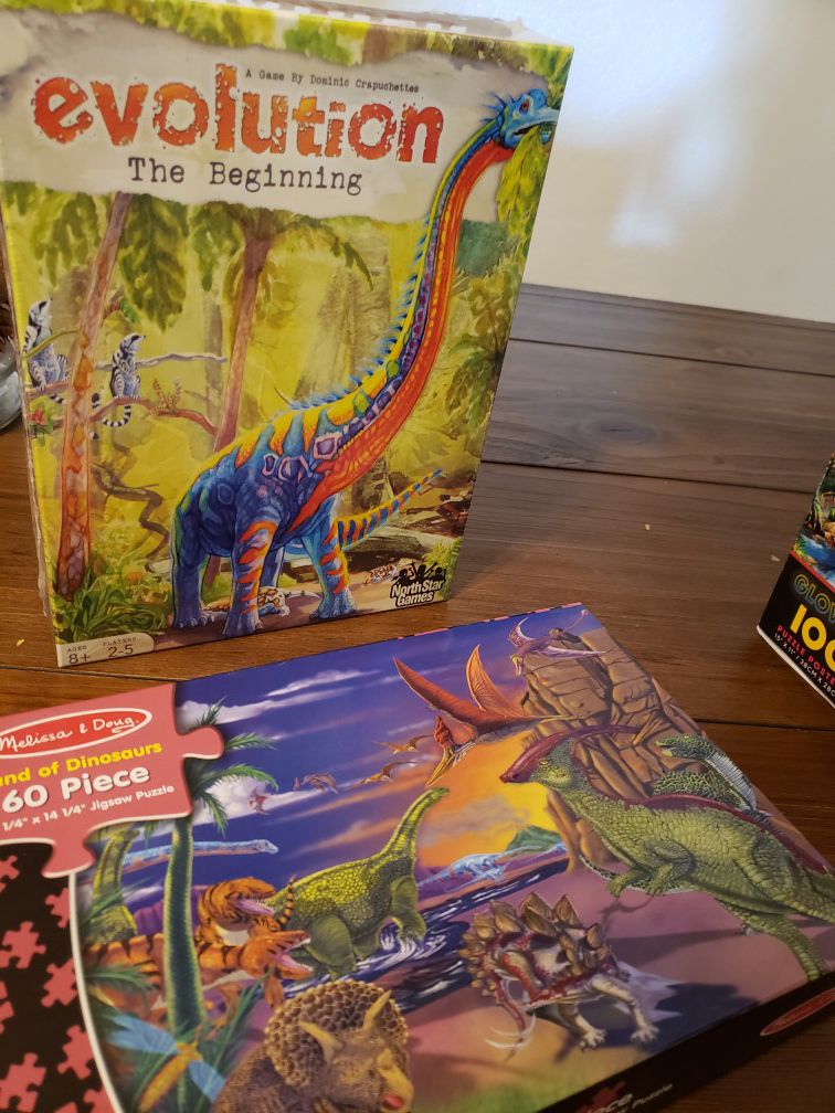 Dinosaur Game and Puzzle
