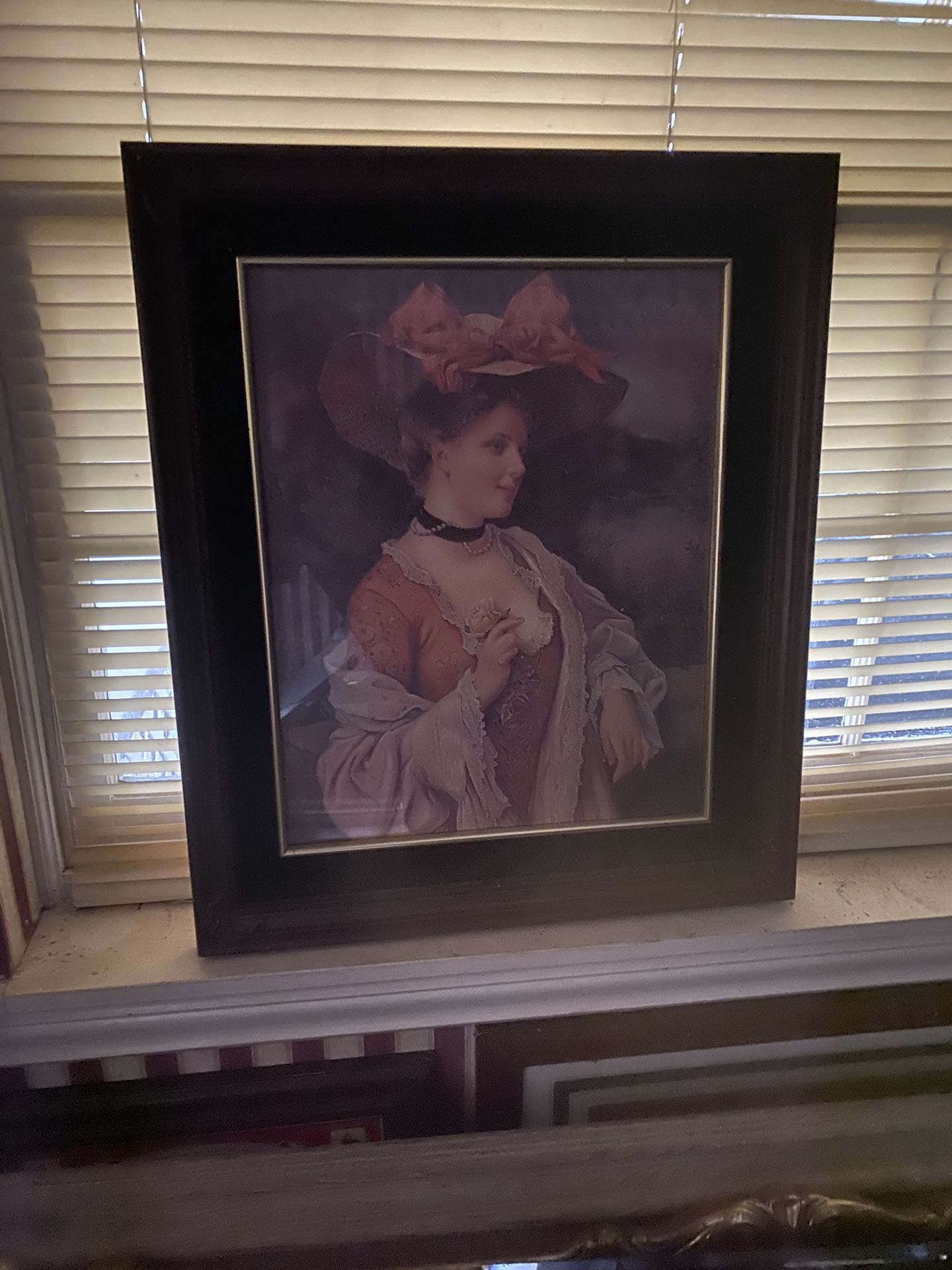 Classical 1880s Beautiful Woman On At The Theater