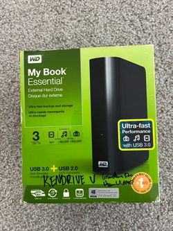 WD 3TB USB3.0 Hard Drive
