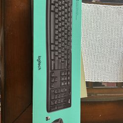 Logitech Keyboard and Mouse Wireless