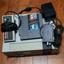 Nintendo original complete with 1 controller 1 game Mario brothers duck hunt