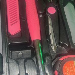 Pink Drill Toolbox 