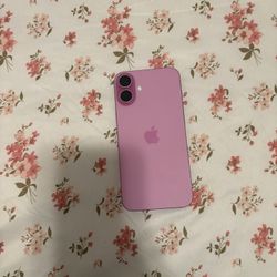 Pink iPhone 16 Plus 128 GB
