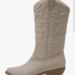 Light Taupe Cowboy Boots
