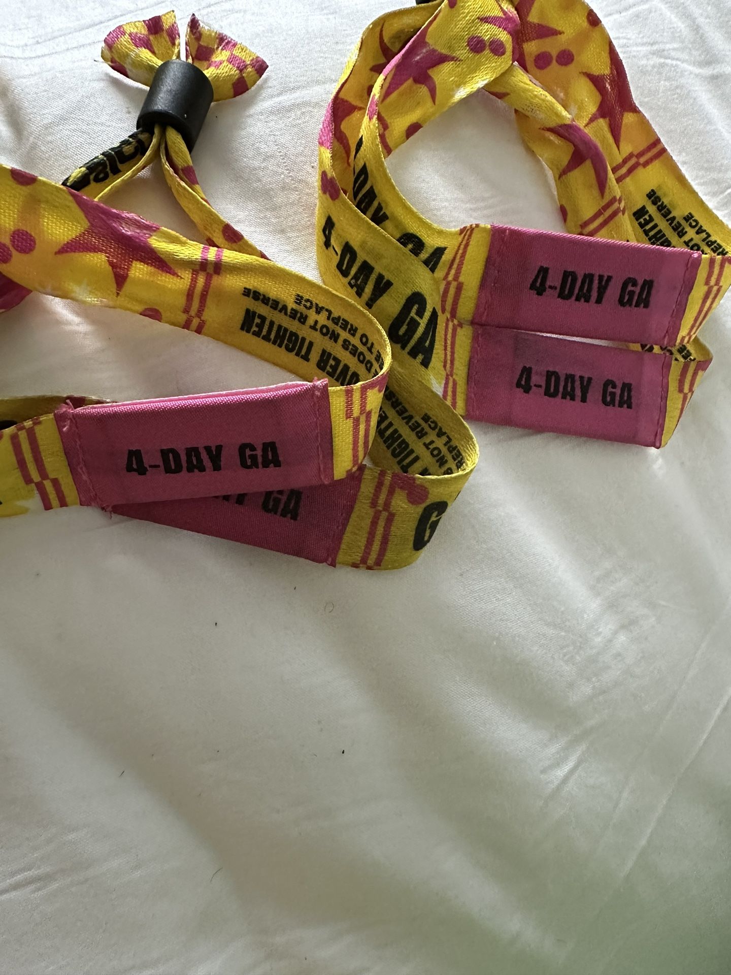 Lollapalooza Sunday Wristbands For Sale