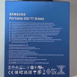 Samsung T7 Shield 2TB Portable SSD – Brand New Sealed 🔥