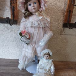 Vintage Porcelain Doll