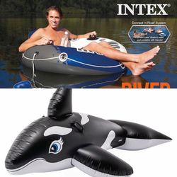 Floaty River Run and Big floaty - like new