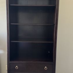 Thomasville Bookshelf  Plus File Cabinets 