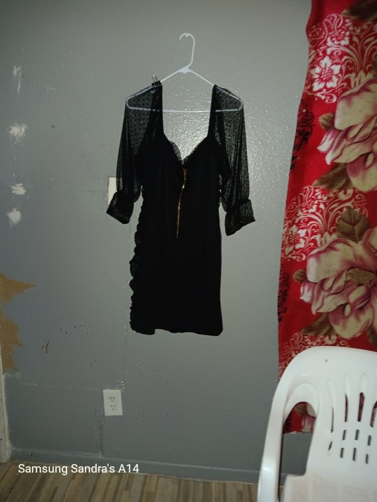 Women's HAUTE MONDE 2 XL BEAUTIFUL BLACK DRESS