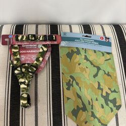 Dog Bandana/Collar/Harness 